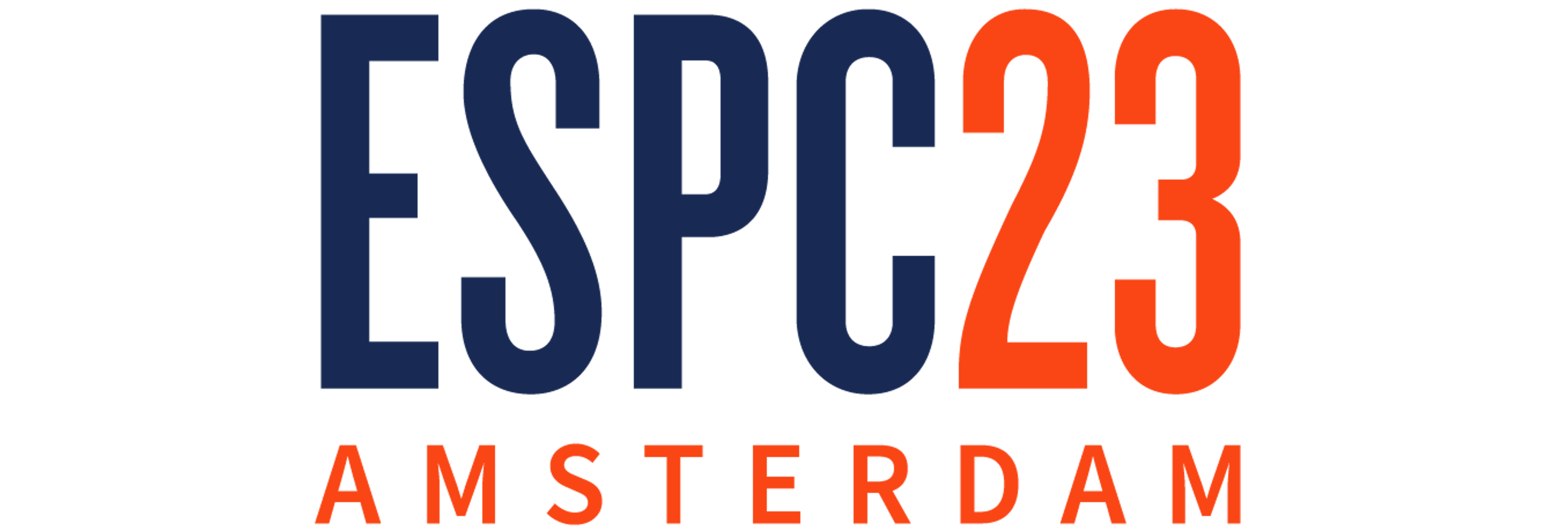 ESPC23 Amsterdam